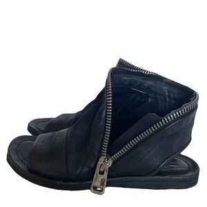 A.S.98 | Black | Ritchie Sandal | Leather | Size 36